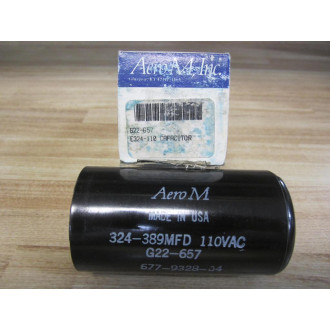 Aero M G22-657 Capacitor G22657 324-389 MFD