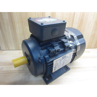 Leeson 192051.00 IEC Metric Motor 19205100 Broken Fan Shroud Mounts - New No Box