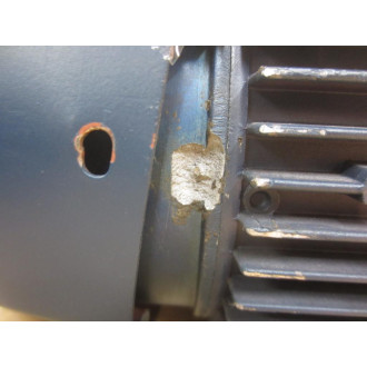 Leeson 192051.00 IEC Metric Motor 19205100 Broken Fan Shroud Mounts - New No Box