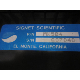 Signet MK584 300GPM Flow Meter - Used