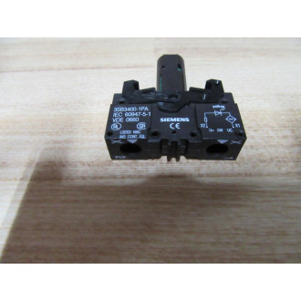 Siemens 3SB3400-1PA Contact Yellow 3SB34001PA - New No Box