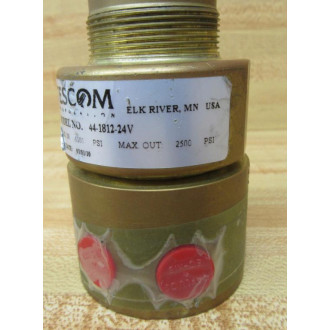 Tescom 44-1812-24V High Pressure Regulator WO Knob - Used