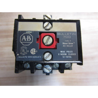 Allen Bradley 700-P800A4 Relay 700P800A4 Chipped Case - Used