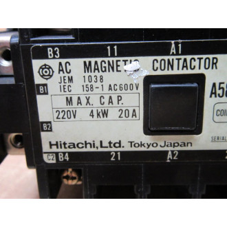Hitachi K15N-EPW Contactor K15NEPW A58L-0001-0213 - Used