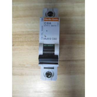 Merlin Gerin 60107 Square D Breaker 6A Schneider .... - Used