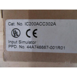 Fanuc IC200ACC302A Input Simulator