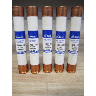 Gould Shawmut Ferraz TRS-2-12R Fuse Cross Ref 4YZJ5 (Pack of 5) - New No Box