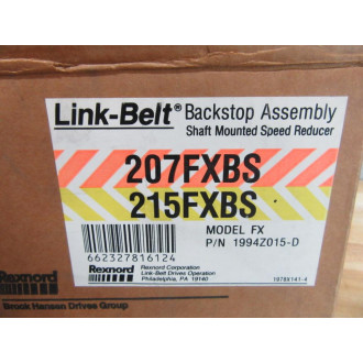 Link-Belt FX 1994Z015-D Backstop Assembly FX1994Z015D