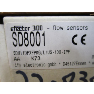 IFM Efector SD8001 Sensor SDN11DFXFPKGLUS-100-IPF