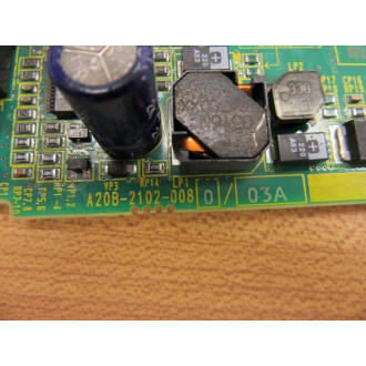 Fanuc A20B-2102-0080 Board A20B-2102-008003A - Parts Only