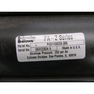 Schrader Bellows PAD1108226.000 Cylinder PAD1108226000 - New No Box