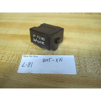 Allen Bradley 800T-XN Contact Block  800TXN - New No Box