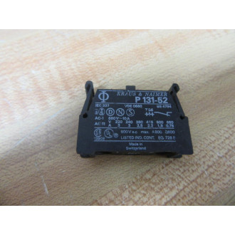 Kraus & Naimer P131-52 Contact Block P13152 - New No Box