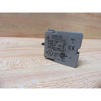 Shan-Ho SHA-S801B Contact Block SHAS801B - New No Box
