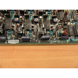 Toyoda TP-5107-3 Circuit Board KT2-0338 - Used