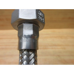 Motion Industries 150 38 MB304SS Braided Hose Assembly - New No Box