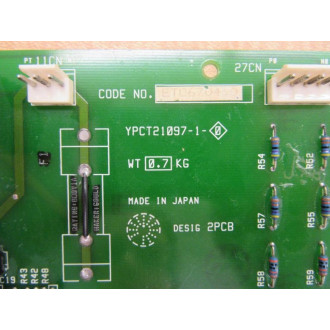 Yaskawa Electric YPCT21097-1-0 Circuit Board YPCT2109710 - Parts Only