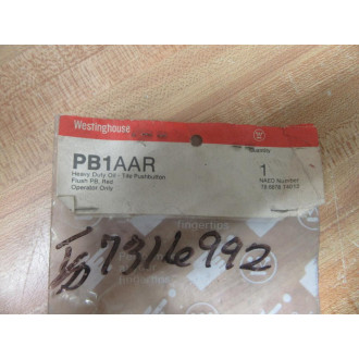 Westinghouse PB1AAR Pushbutton 78 6678 74012