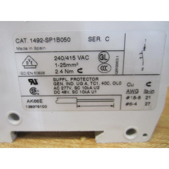 Allen Bradley 1492-SP-1B100 Circuit Breaker 1492SP1B100 5A - New No Box