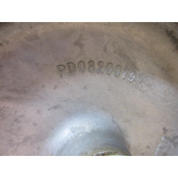 Albion PD0820019 Polyurethane Aluminum Wheel WRigid Plate - Used