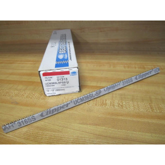 Flexco UCM36SLSPSS12 316Stainless Unibar 01313 (Pack of 12)