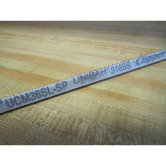 Flexco UCM36SLSPSS12 316Stainless Unibar 01313 (Pack of 12)