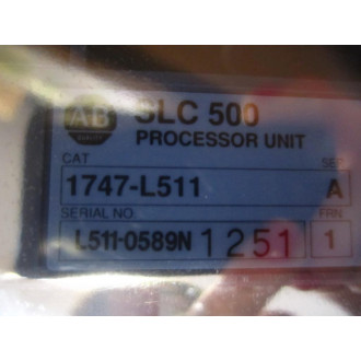 Allen Bradley 1747-L511 Module 1747L511 Ser A FRN 1 - New No Box