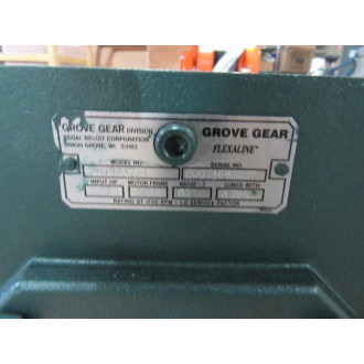 Grove Gear TMQ232-1 Flexaline Ratio: 80: 1 Frame 56C 80:1 - New No Box