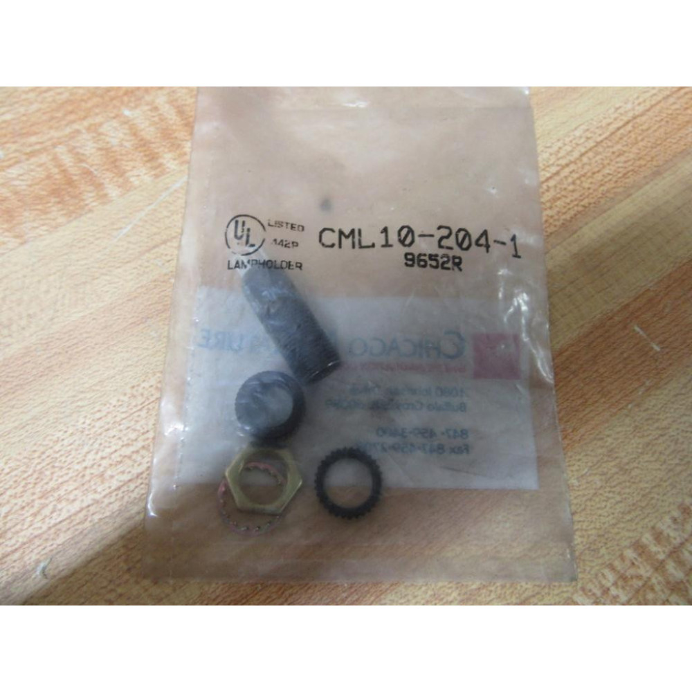 Chicago Miniature CML10-204-1 Lampholder CML102041 (Pack of 2)