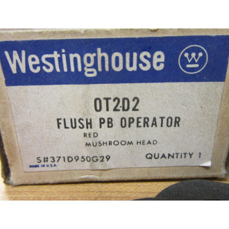 Westinghouse OT2D2 Button OT2D2 Missing Red Button Cover
