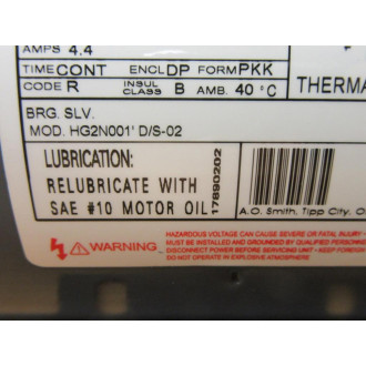 A.O. Smith 801 Motor 8-135790-02 16HP 1725RPM