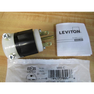 Leviton 5666-C Plug 5666C
