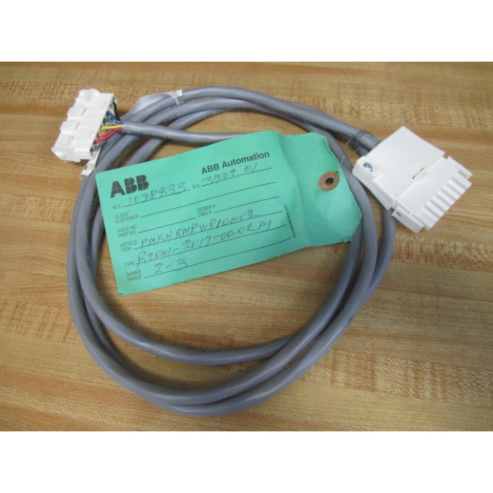 ABB P-MK-HRM-PWR10002 Cable Connecotr 1038433 - New No Box
