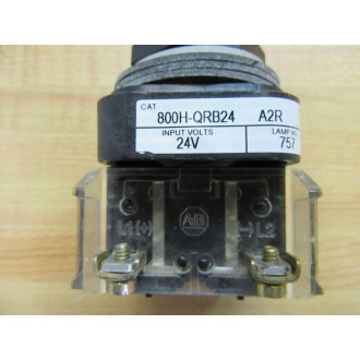 Allen Bradley 800H-QRB24R Push Button Switch - Used