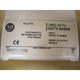 Allen Bradley 42MRU-5000 Photo Switch 42MRU5000