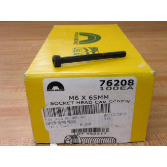 Holo-Krome 76208 Socket Head Cap Screw M6 X 65MM (Pack of 92) - New No Box