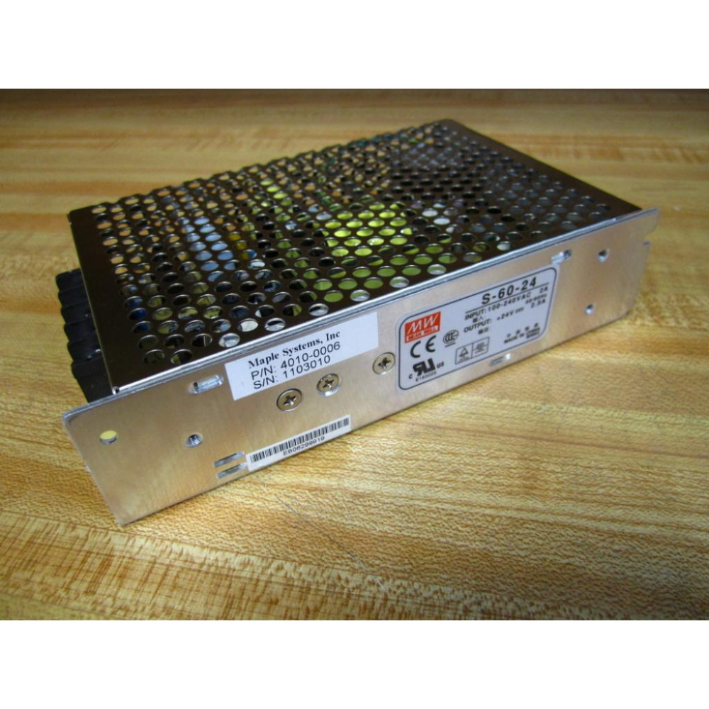 MW S-60-24 Power Supply S6024 - New No Box