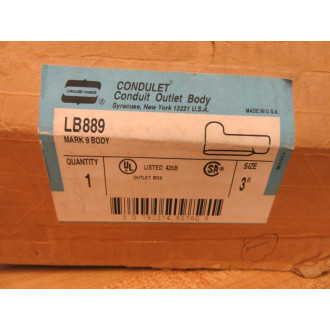 Crouse - Hinds LB889 Conduit Outlet Body