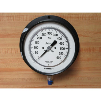 Marsh Instrument D26764 Gauge 0-600 PSI (Paint Flaking)