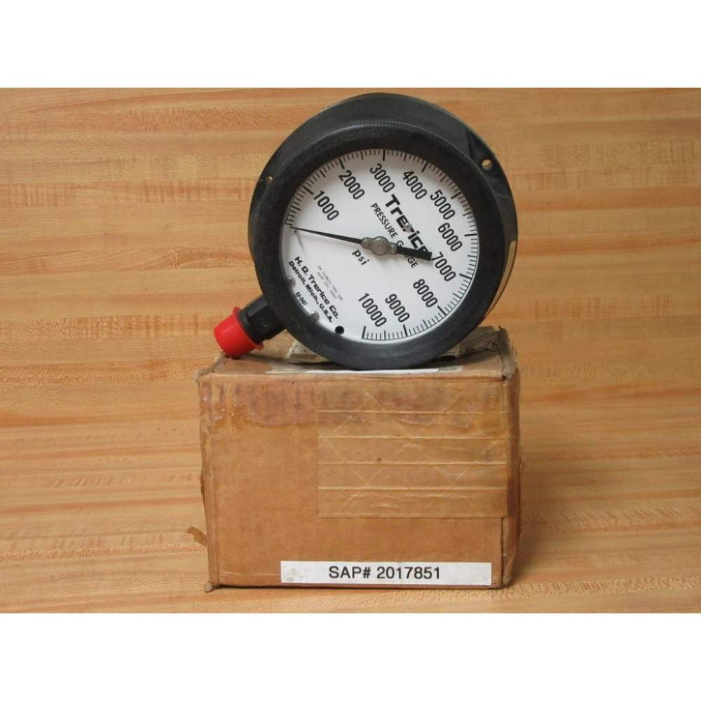 Trerice 52-2407 Pressure Gauge 522407 0-10000