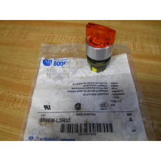 Allen Bradley 800EM-LSR35 Selector Switch 800EMLSR35