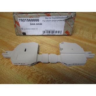Weidmuller SIHA 3G20 Terminal Block 7921560000 (Pack of 7)