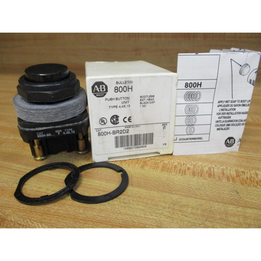 Allen Bradley 800H-BR2D2 Push Button 800HBR2D2