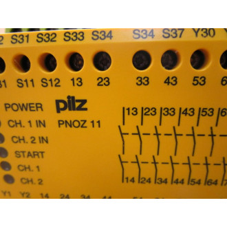 Pilz PNOZ-11 24VAC 24 VDC 7no 1nc Relay 774080 - New No Box