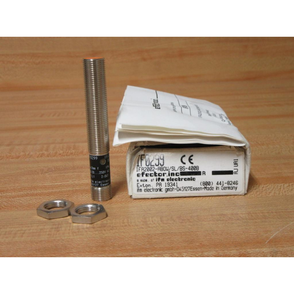 IFM Efector IF0299 Sensor IFA2002-ABOWSLBS-400B