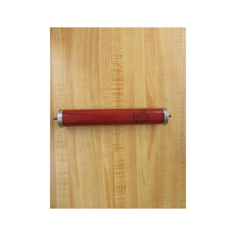 Plastic Capacitors OF 400-202 Capacitor 0.002MFD 40KVDCW - New No Box
