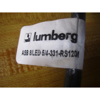 Lumberg ASB 8LED-54-331-RS120M 8 Port Distribution Box 600003936 - Used