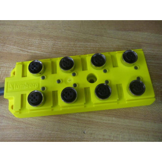 Lumberg ASB 8LED-54-331-RS120M 8 Port Distribution Box 600003936 - Used