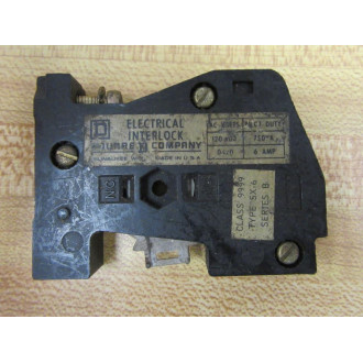 Square D 9999-SX-6 Interlock - Used