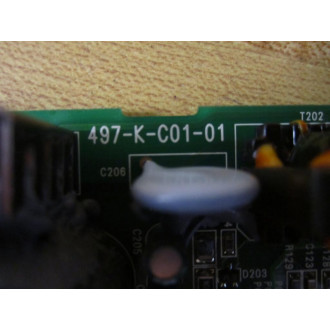 497-K-C01-01 PC Board 497KC0101 - Used